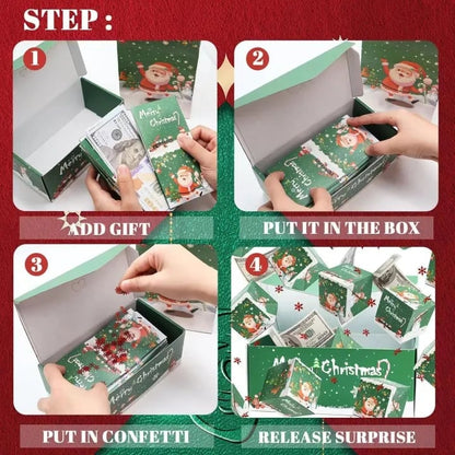Pop-Up Surprise Gift Box – Cash & Gift Card Reveal - Image 1