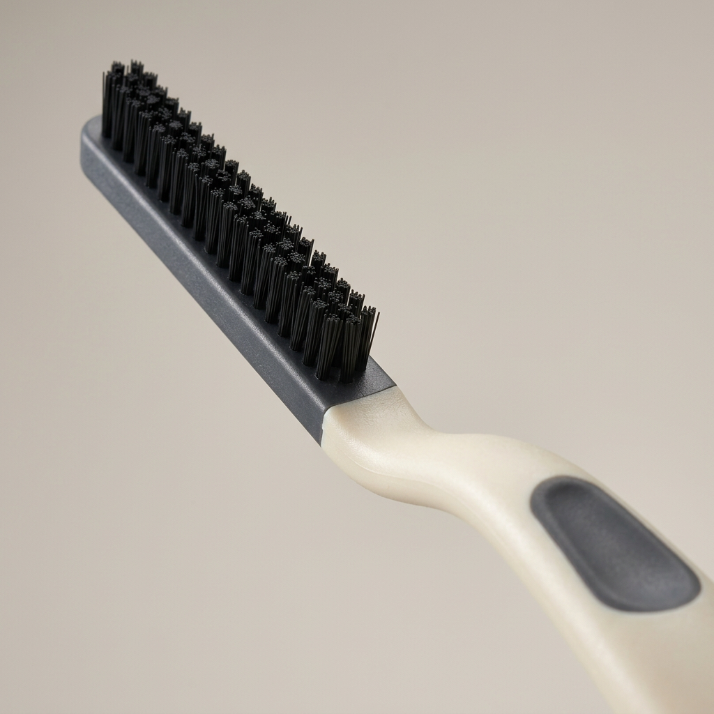 🧼 Multi-Purpose Detail Cleaning Brush | Dense Bristle Crevice Scrubber