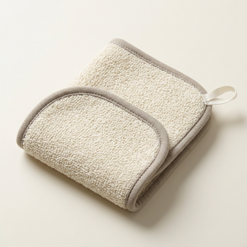 📌Soft Textured Bathroom Hand Towel | Loop-Hanging Washcloth