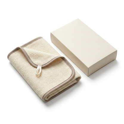 📌Soft Textured Bathroom Hand Towel | Loop-Hanging Washcloth