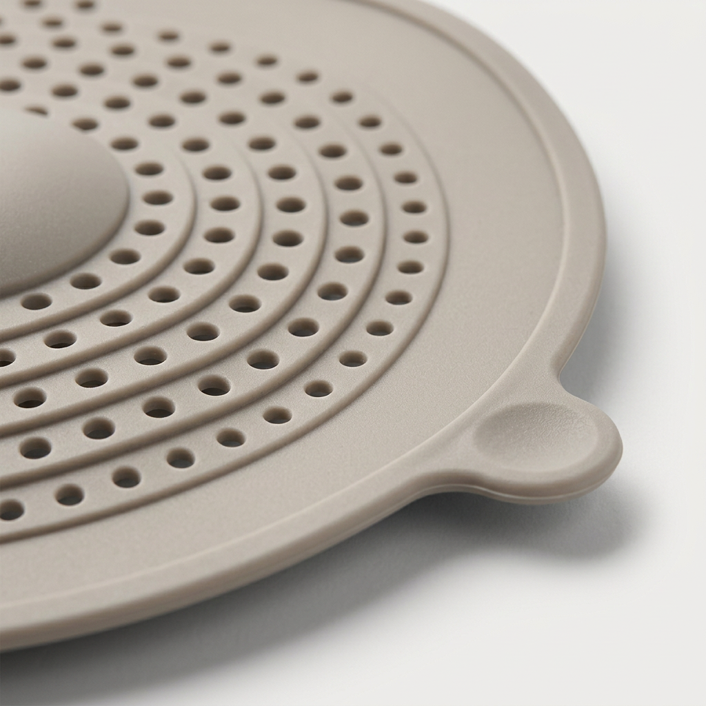 🔍Round Silicone Shower Drain Cover | Hair Catcher & Drain Filter