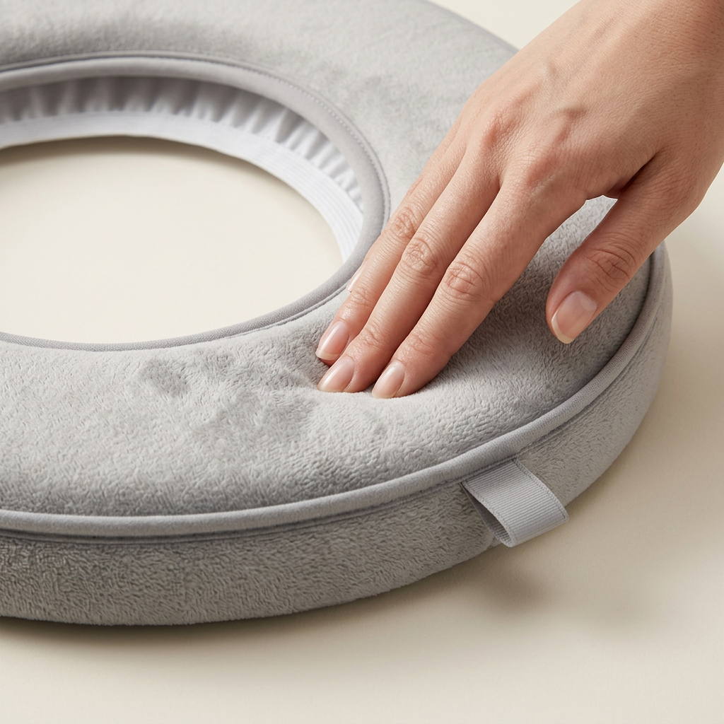 🚽 Soft Padded Toilet Seat Cushion | Cozy Bathroom Comfort